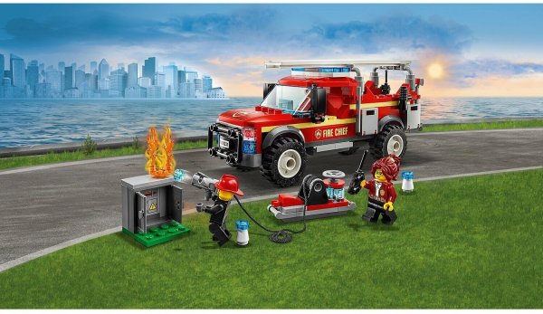 LEGO City грузовик начальника пожарной охраны 60231