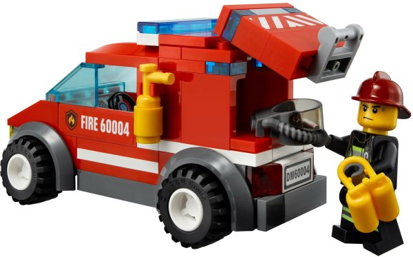 LEGO City 60004 пожарная часть