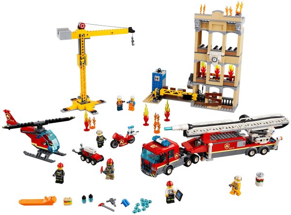 Конструктор LEGO City 60216 Центральная пожарная станция
