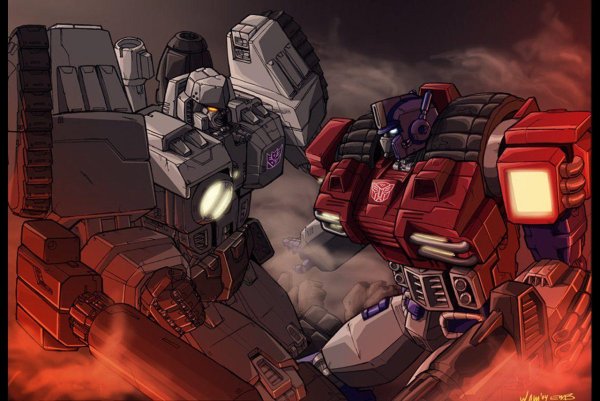 Transformers g1 Optimus Prime Megatron