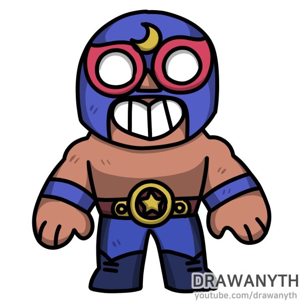 Эль Примо из Brawl Stars