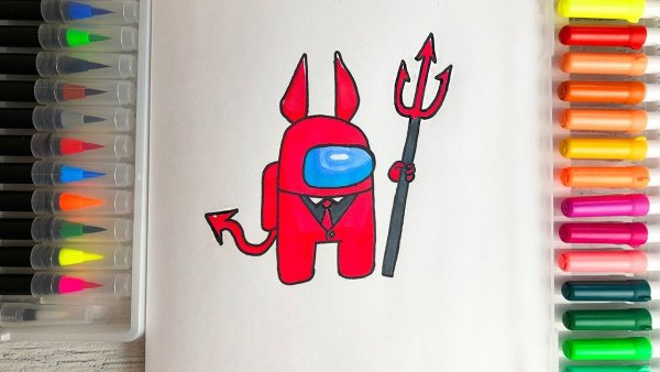 Рисунки амонг АС
