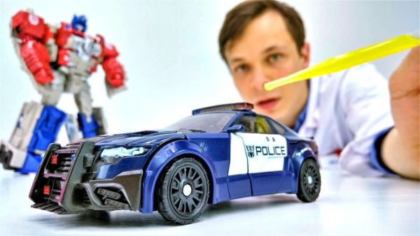 Трансформеры Прайм полицейский игрушка