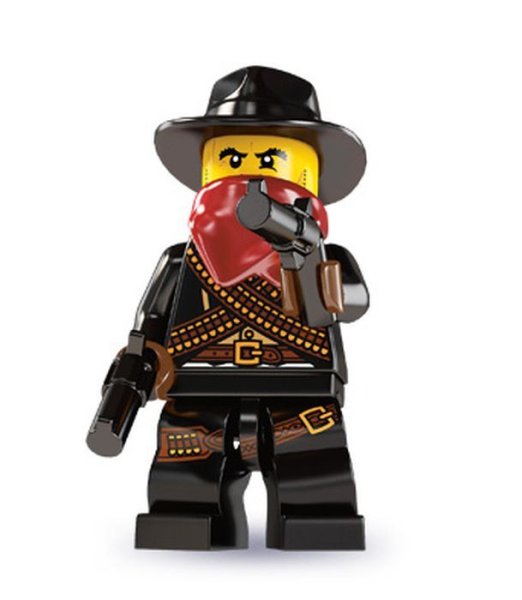 LEGO collectable Minifigures бандит