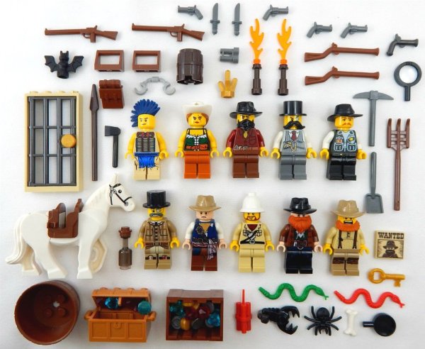 LEGO Western Minifigures
