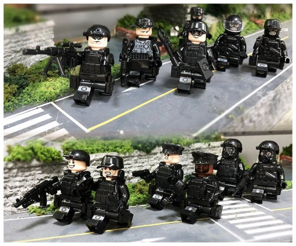 Набор лего SWAT Police