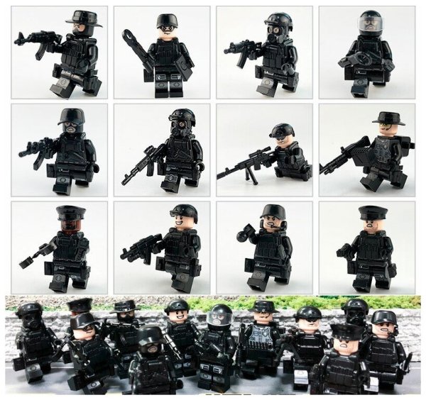 Лего спецназ SWAT