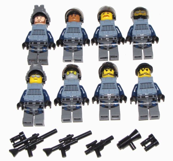 Набор лего SWAT Police