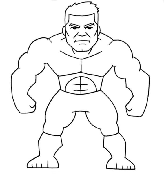 Рисунок Халка