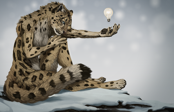 Гепард и снежный Барс