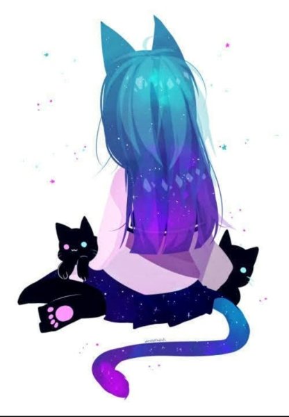Кошки из аниме