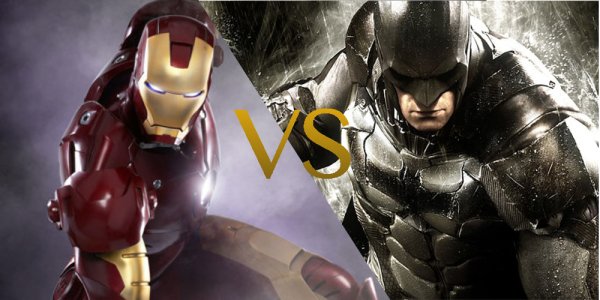 Batman vs Iron man