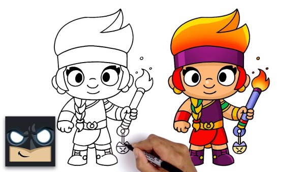 Амбер из Brawl Stars