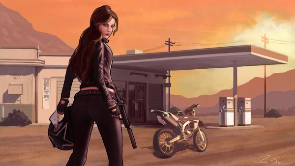 Grand Theft auto v девушки