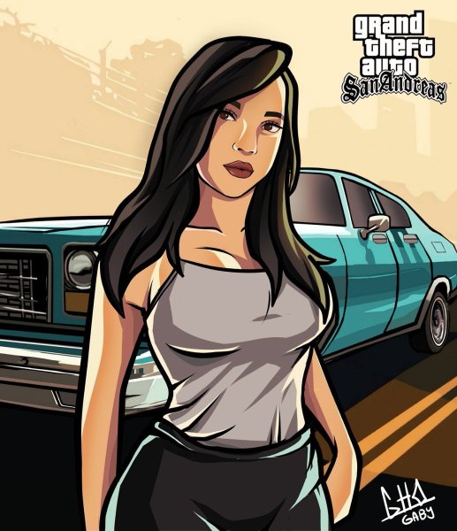 GTA 3 Каталина арт