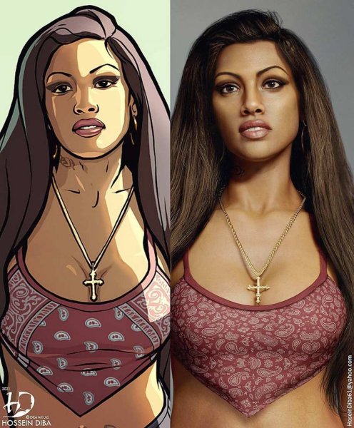 Хоссейн Диба девушки из GTA