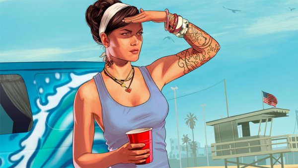 Девушка из GTA 5
