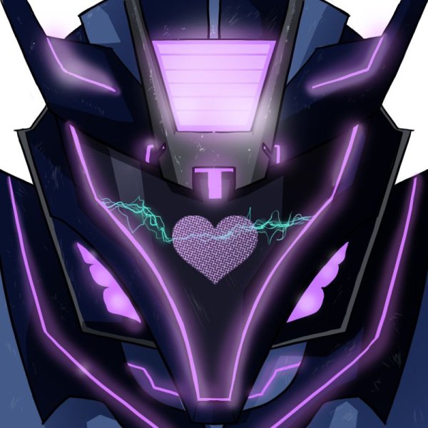 Transformers Prime Soundwave face