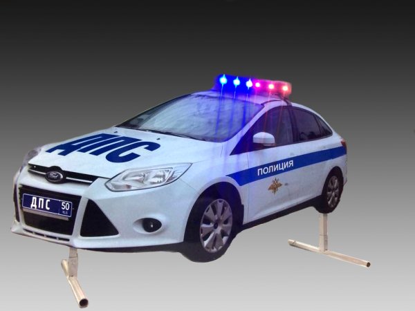 Машина ГИБДД муляж