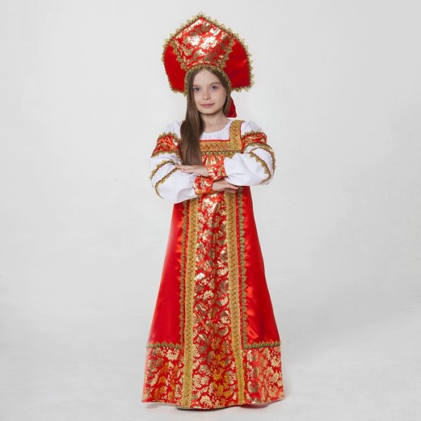 Картинки девушка в русском сарафане (49 фото)