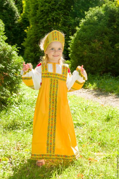 Сарафан русский народный