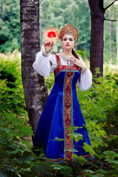 Русская красавица