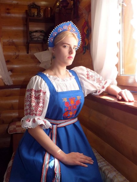 Кокошник к сарафану