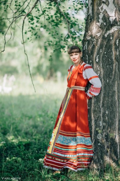 Фотосессия в русском народном костюме