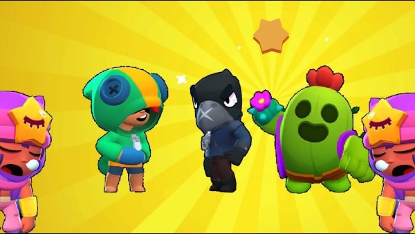 Легендарные бойцы из Brawl Stars