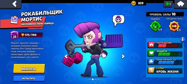 Бойцы из Brawl Stars Грифф