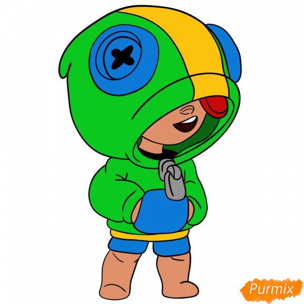 Brawl Stars герои Леон