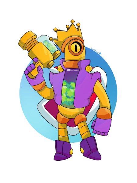 Рико арт Brawl Stars