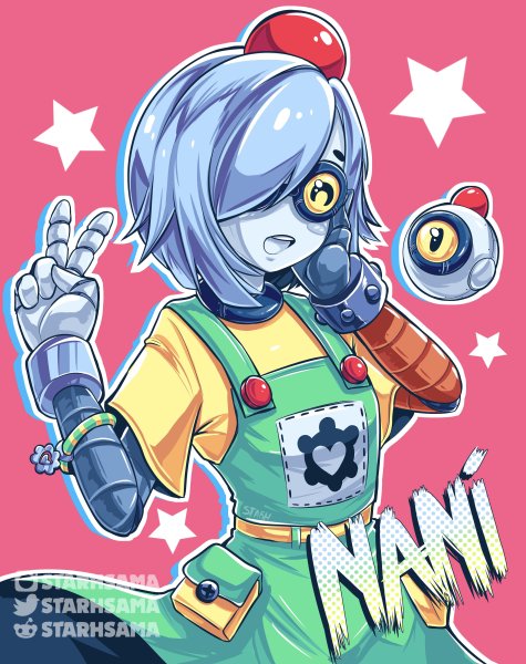 Нани арт Brawl Stars