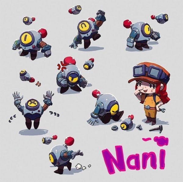 Нани арты Brawl Stars
