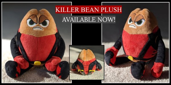 Killer Bean Plush