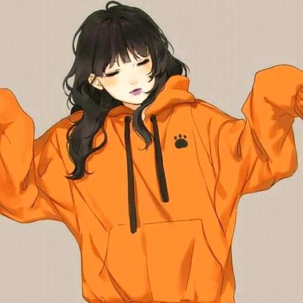 Девушка в кофте арт