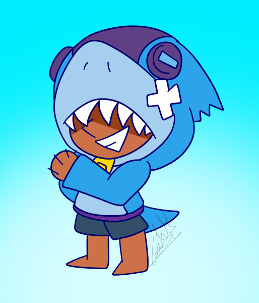 Леона акулу Brawl Stars