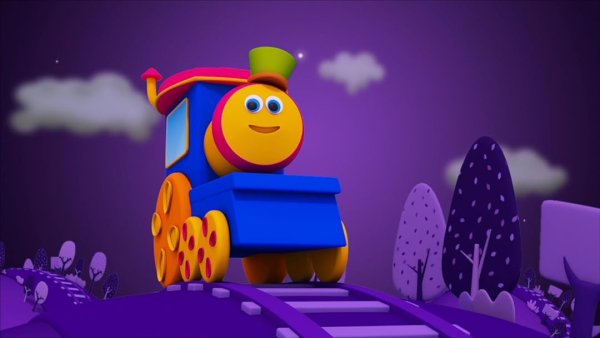 Мультфильм паровозик Боб