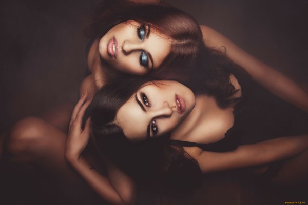 Фотосессия двух девушек