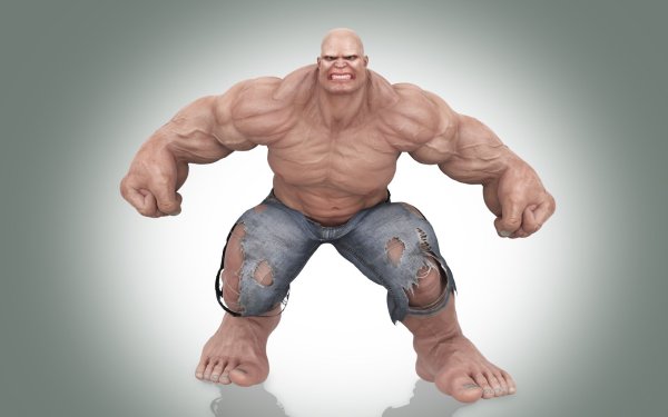 Мужик силач
