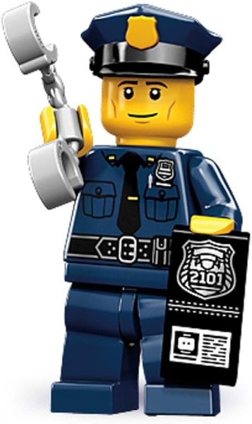 LEGO City человечки полиция