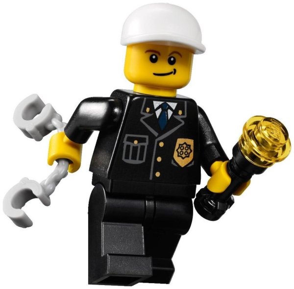 LEGO City 7279 коллекция полицейских минифигурок