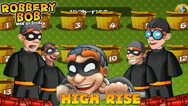 Robbery Bob 2 арты