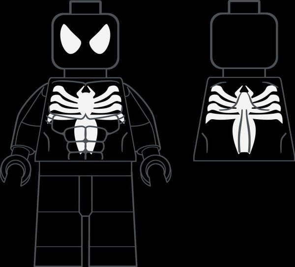Venom LEGO Decals