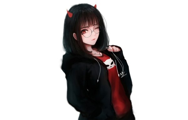 Аниме в капюшоне