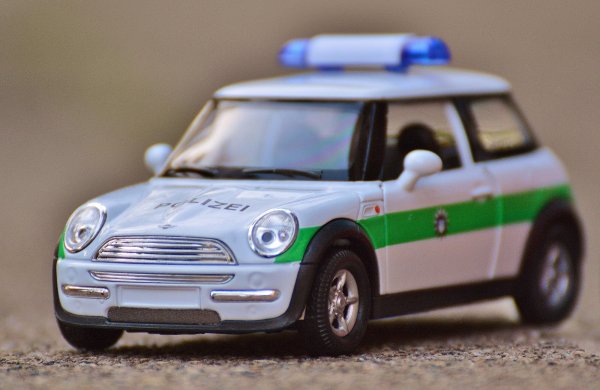 Полицейский Mini Cooper
