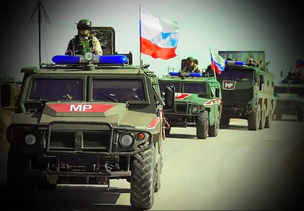 Военная полиция РФ патруль
