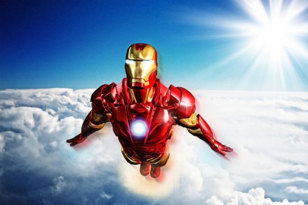 Левитирующий Железный человек (Iron man)