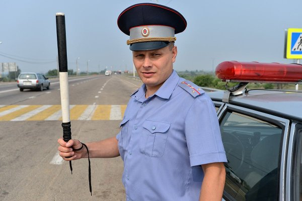 Гаишник летом