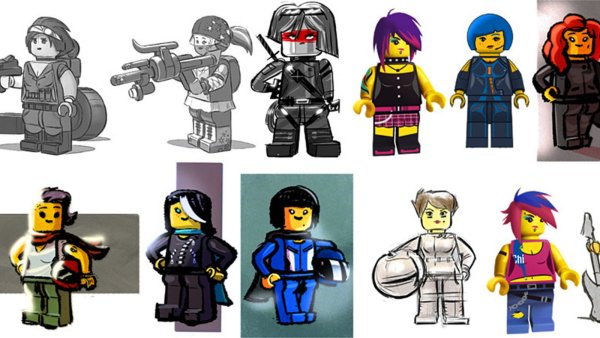 LEGO movie концепт арт